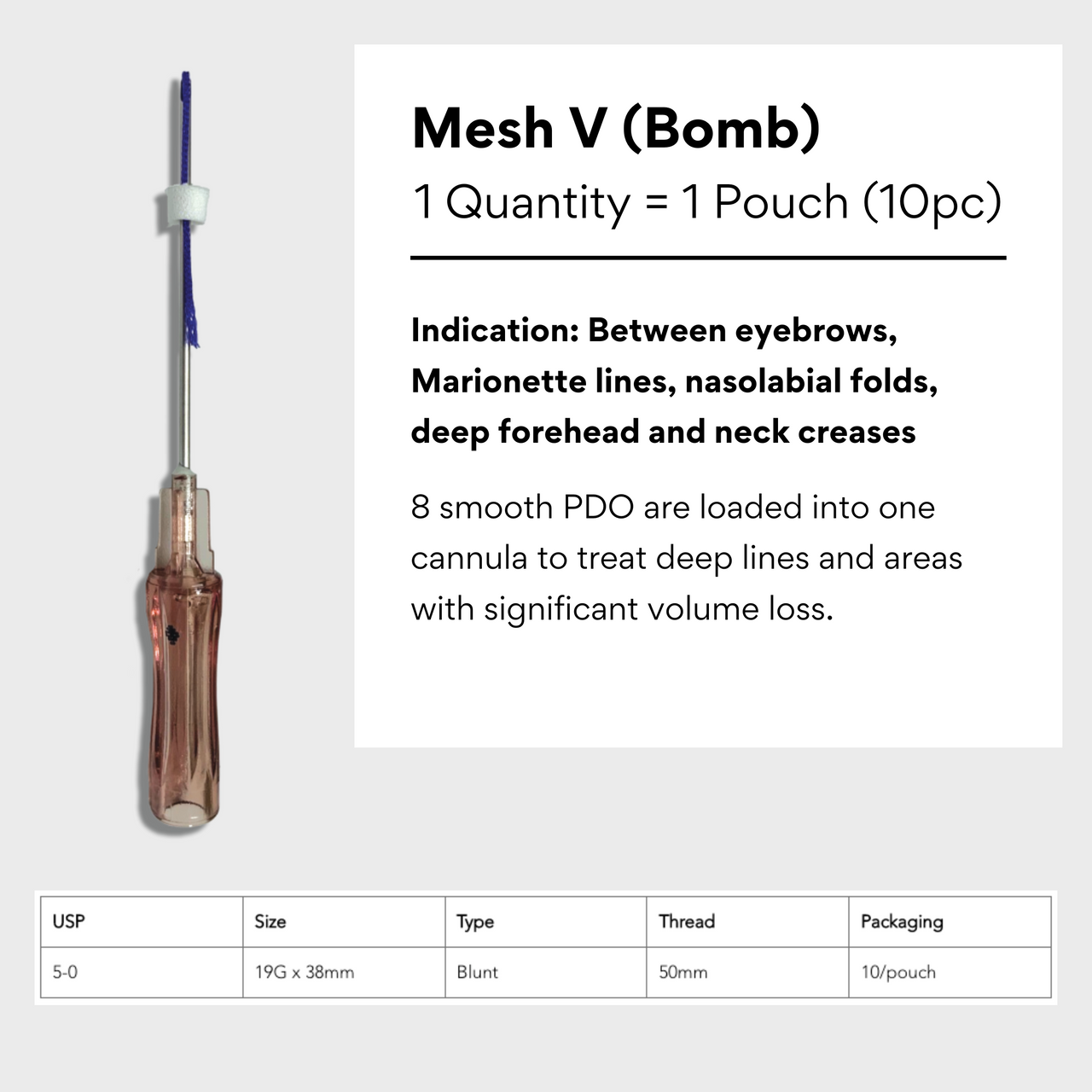 Mesh V (Bomb) Pouch